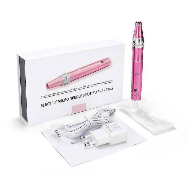 Electric Micro Needle Device, Beauty Freeze-dried Powder Introducer,pink on Productcaster.