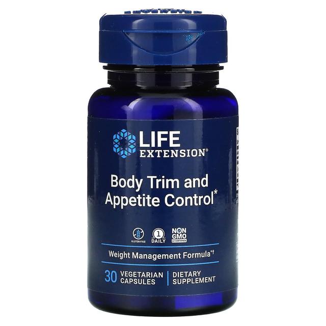 Life Extension, Body Trim and Appetite Control, 30 Vegetarian Capsules on Productcaster.