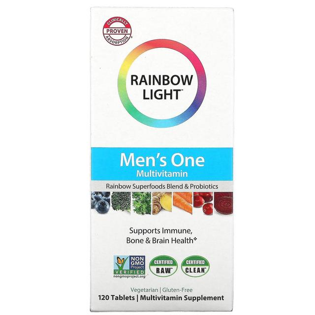 Rainbow Light, Men's One Multivitamin, 120 Tablets on Productcaster.