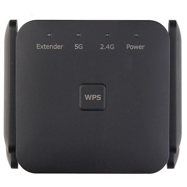 1200m Fastest Wifi Extender Internet Boosters Wifi Repeater For Bedroom Living Room Black UK PLUG on Productcaster.