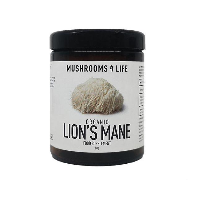 Mushrooms4Life Organic Lion's Mane 60g (MFL219) on Productcaster.