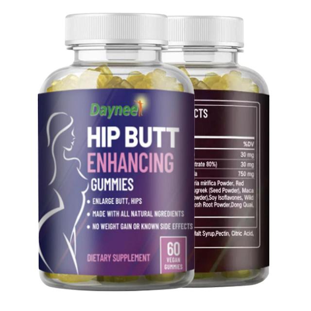 60 Buttocks And Butt Enhancement Gummies (810 Mg) | Dietary Supplement For Enlarging Hip Curves And Buttocks 1pc on Productcaster.