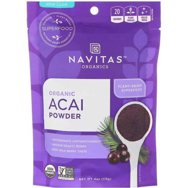 Navitas Organics, Organiczny proszek Acai, 4 oz (113 g) on Productcaster.