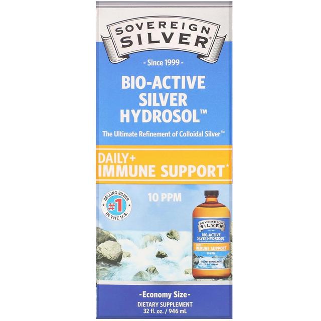 Sovereign Silver, Bio-Active Silver Hydrosol, 10 ppm, 32 fl oz (946 ml) on Productcaster.