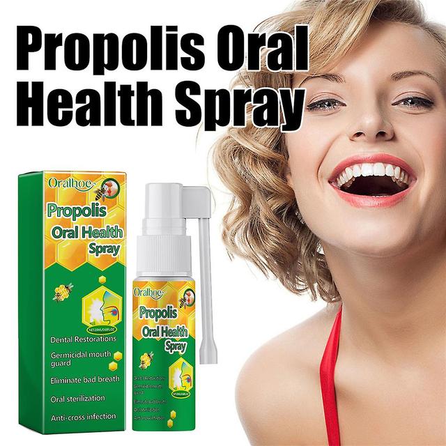 2X Propolis Oral Health Spray, Propolis Oral Spray, Fresh Breath on Productcaster.