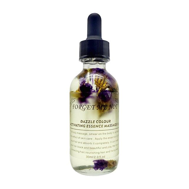 Flye Unadulterated Forget-me-not Dried Flower Essential Oil-Natural Smell Skin Care Multi-purpose Lasting Smell 30ml FLYE3674 Black Free Size on Productcaster.