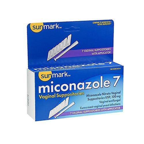 Sunmark Miconazol 7 Vaginálne čapíky s aplikátorom, počet 1 (balenie po 1) on Productcaster.