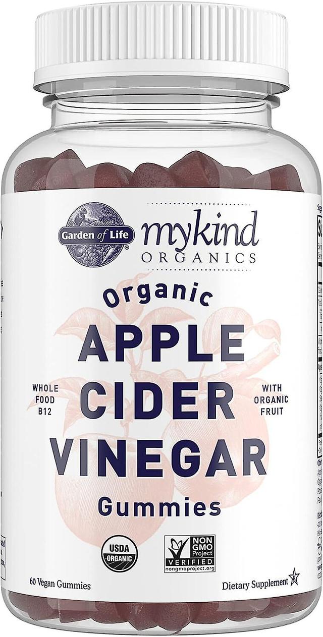 Timktv Garden Of Life Apple Cider Vinegar Gummies Mykind Organics Usda Organic Acv Gummy Vitamins Made With Real Fruit Blend, Whole Food Vitamin B... on Productcaster.