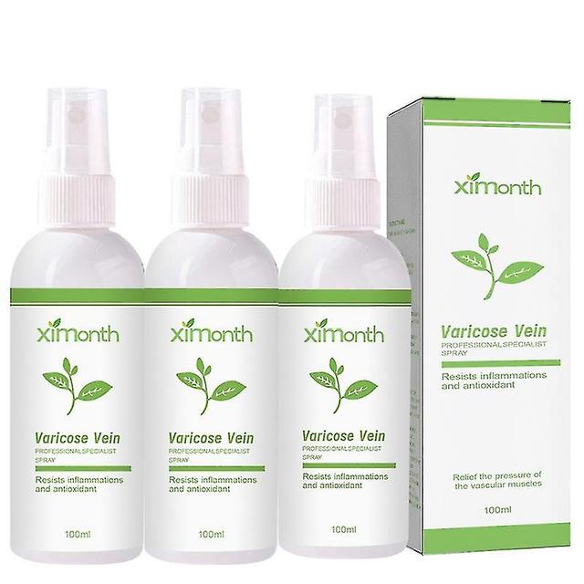 3x spray voor spataderen effectieve spatader relief crème om been vasculitis flebitis spider pijn zwelling lichaamsverzorging te verlichten on Productcaster.