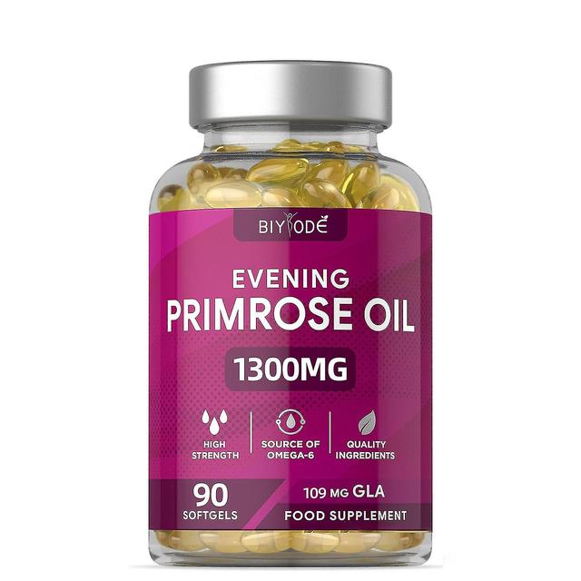 Evening Primrose Oil Softgels Promotes Women's Health, 1300mg Evening Primrose Oil Natural-sourced Supplement For Women 2 Bottle on Productcaster.