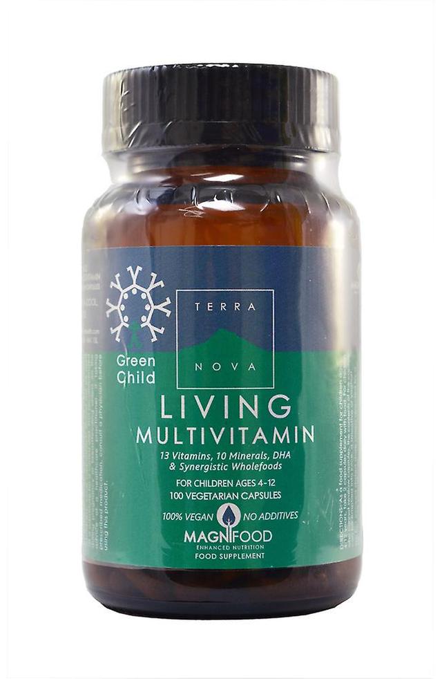 Terra Nova Terranova Children ́s live multivitamin 100 capsules 5060203794453 Newfoundland on Productcaster.