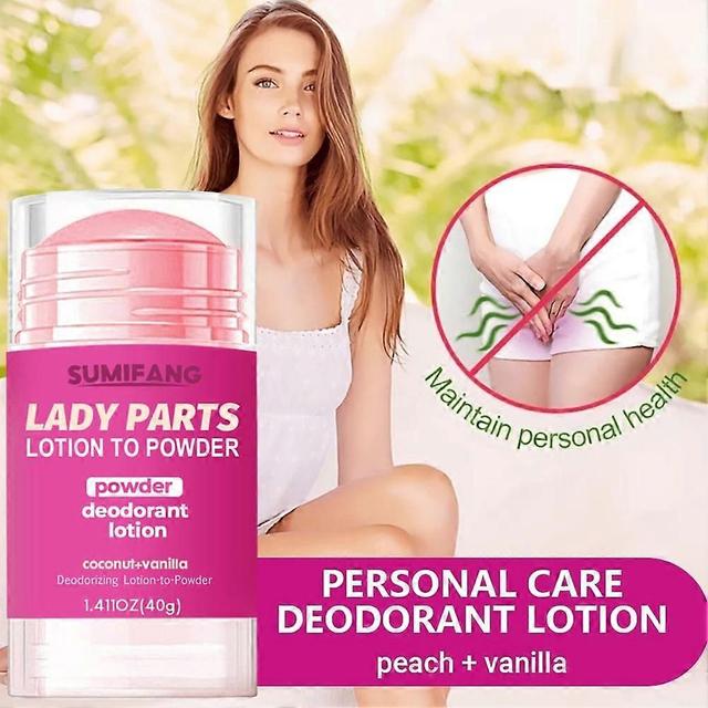 40g Women's White Peach Vanilla Deodorant Lotion Perfume Exciting Ambiguous on Productcaster.