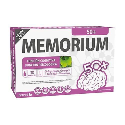 Dietmed Memory 50+ cognitive and psychological function 30 ampoules of 15ml on Productcaster.