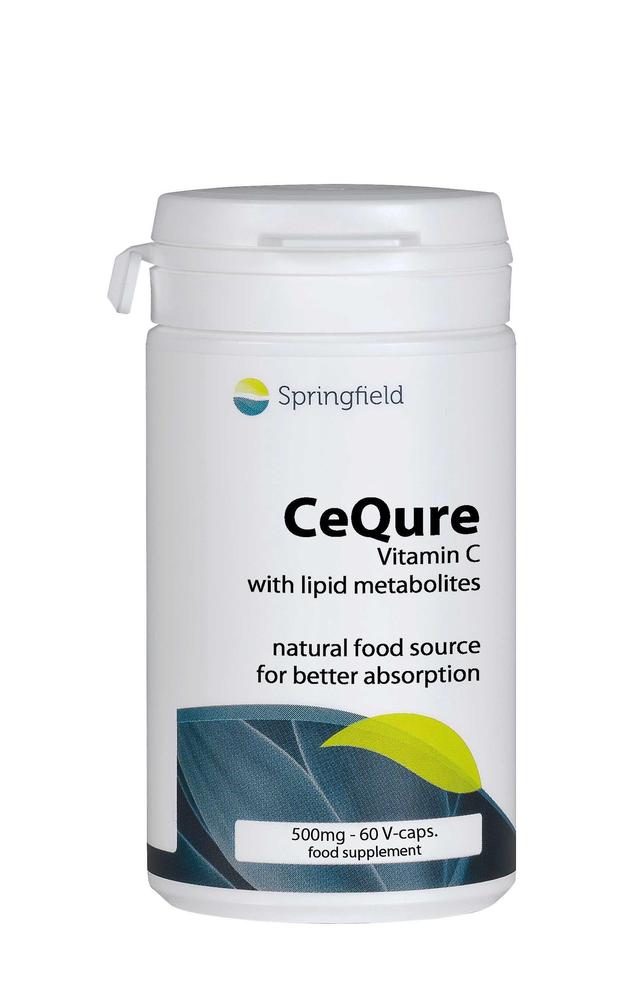 Springfield nutraceuticals cequre vitamin c 500mg 60's on Productcaster.