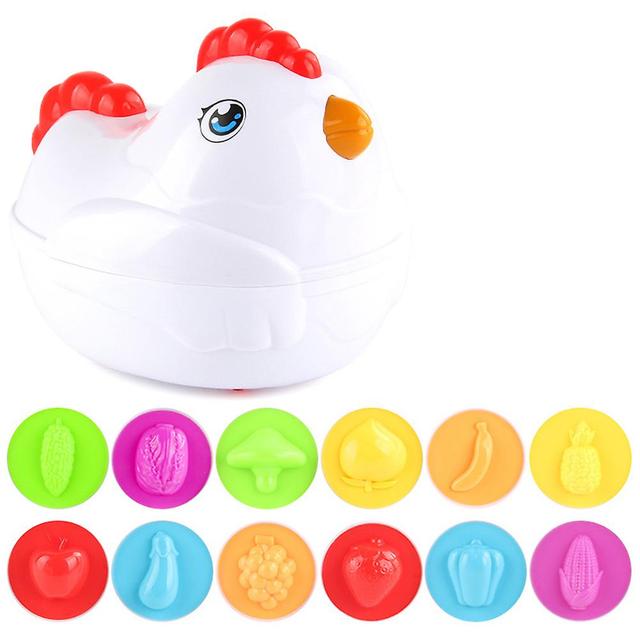 Children's Simulated Gashapon Set Early Education Cognitive Toys For Children Df19 Fruits on Productcaster.