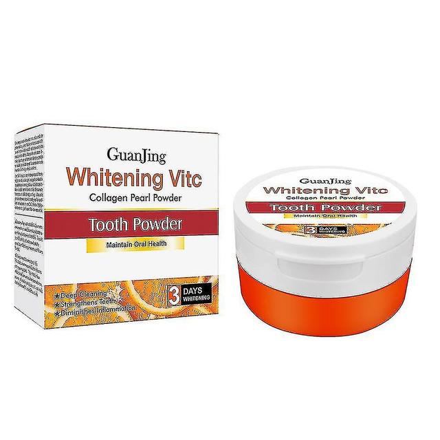 Boris Vitamin C Bone Collagen To Protect Gums To Fix Teeth To Remove Tooth Stains To Yellow Tooth Powder Tooth Powder on Productcaster.