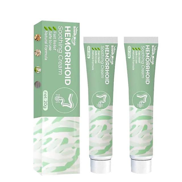 2pcs 20g Chinese Hemorrhoids Ointment Powerful Internal Hemorrhoids Piles Cream on Productcaster.