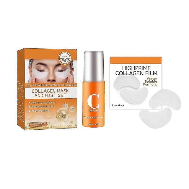 Beitong Highprime Collagen Film Mist Kit, Technology Soluble Collagen Film, Smooths Out Fine Lines 1 set on Productcaster.