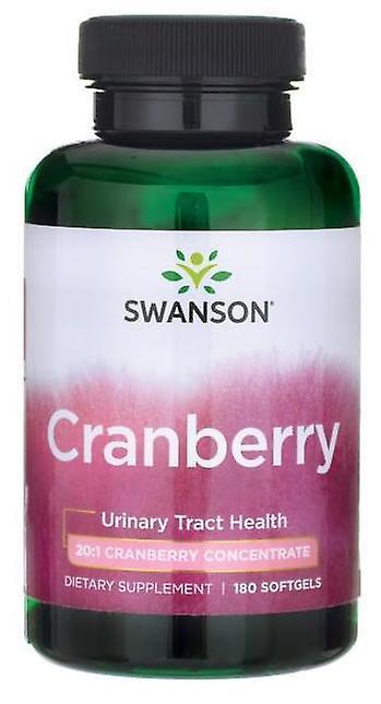 Swanson Cranberry 180 Softgels 140 gr on Productcaster.