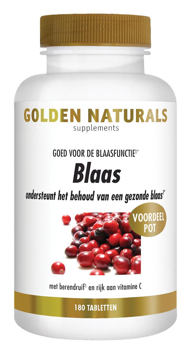 Golden Naturals Bladder (180 vegan tablets) on Productcaster.