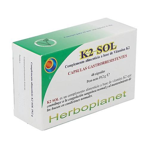 Herboplanet K2 sun vitamin K2 bones and joints 48 capsules on Productcaster.