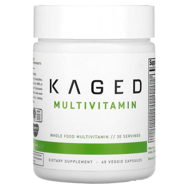 Kaged, MultiVitamin, 60 Veggie Capsules on Productcaster.