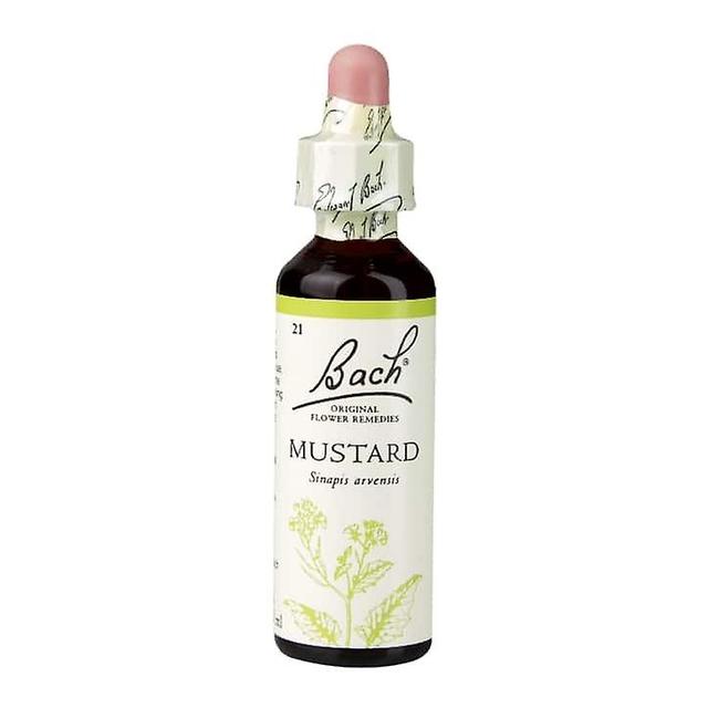 Bach Flower Remedies Środki kwiatowe Bacha musztarda on Productcaster.