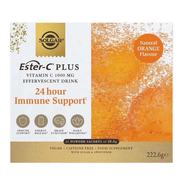 Solgar Ester-C Plus brusende, 21 breve on Productcaster.