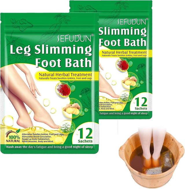 Sjhcd Herbal Deep Cleaning Foot Soak Deep Cleansing Japanese Herbal Foot Soak,lymphatic Drainage Ginger Foot Soak,herb Foot Reflexology Spa Relax M... on Productcaster.