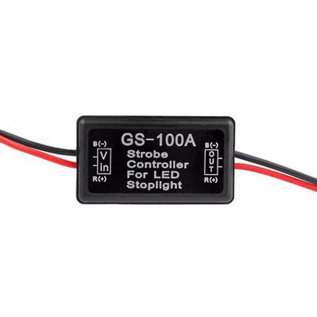 Gs-100a Car Auto Motorcycle Led Stop Brake Light Lamp Strobe Controller Module on Productcaster.