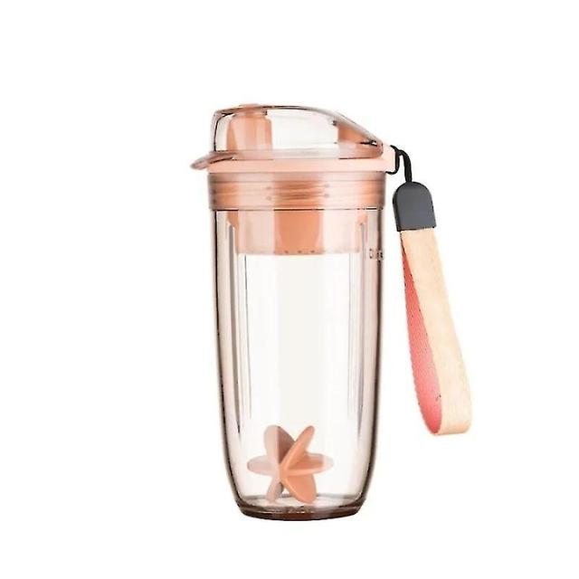 Whey Protein Powder Mixing Bottle Portable Shaker Bottles Milkshake Cup Bpa Free Summer A03 on Productcaster.