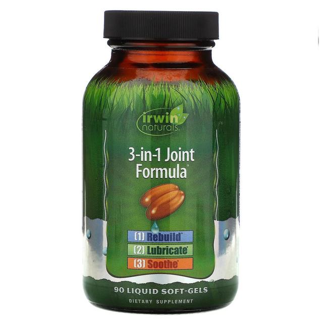 Irwin Naturals, 3-in-1 Joint Formula, 90 Liquid Soft-Gels on Productcaster.