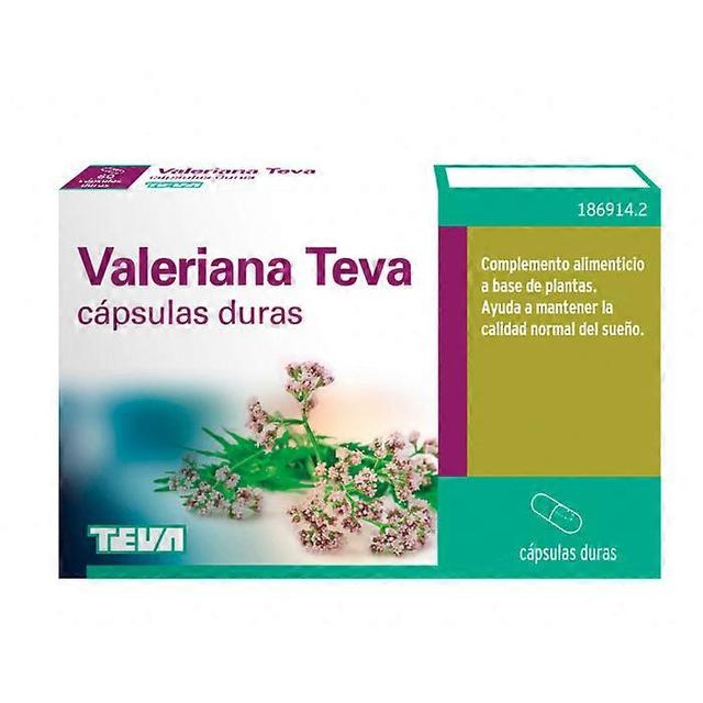 TEVA PHARMA Teva valeriana 200mg comprimidos de sonsleep natural on Productcaster.