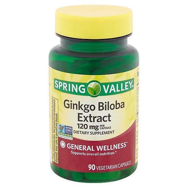 Spring valley ginkgo biloba extract capsules 120mg, 90 count on Productcaster.