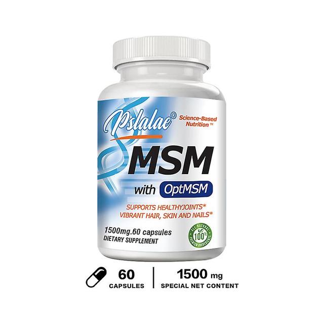 Vorallme Best Msm With Optimsm, Joint Support, Immune System, Antioxidant & Protein Building, Non-gmo, Gluten Free, 1500 Mg 60 Capsules on Productcaster.