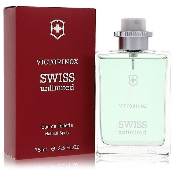 Victorinox Swiss Unlimited Eau De Toilette Spray 2.5 Oz For Men on Productcaster.