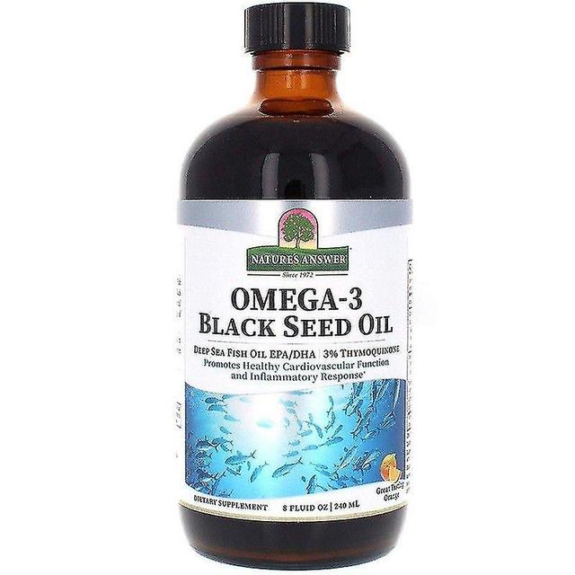 Nature's Answer Omega-3 Black Seed 240ml 1476 on Productcaster.