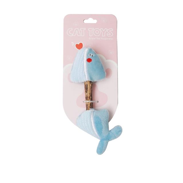 unbrand Puppys Best Chew Sturdy Teething Stick for Healthy Gums Blue Whale on Productcaster.