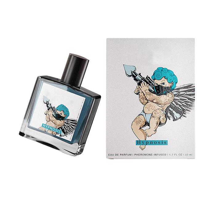 Amor hypnose cologne til mænd, feromoninfunderet blå flaske, Amor feromon cologne Chram dufte, feromon cologne parfume 50ml-2pc on Productcaster.