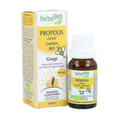 Herbalgem Propolis Junior bio-eco throat drops 15 ml on Productcaster.