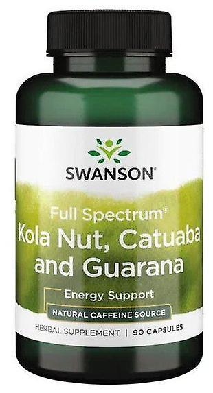 Swanson Full Spectrum Kola Nut Catuaba & Guarana 90 caps on Productcaster.