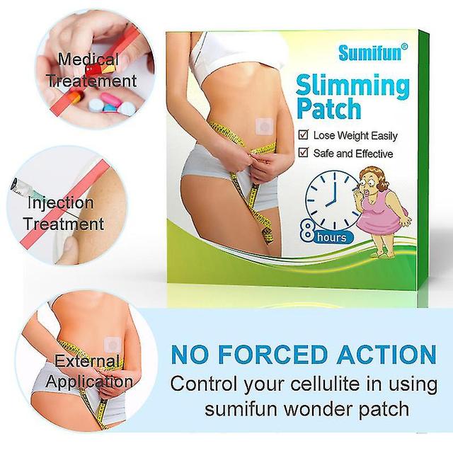 Brand 10pcs Slimming Patch Stickers Chinese Medical Plaster Fat Burning Weight Lose Natural Herbs Navel Body Shaping Patch on Productcaster.