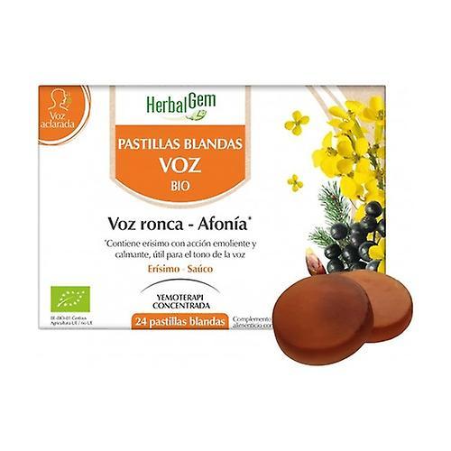 Herbalgem Bio soft voice pills 24 Jelly beans on Productcaster.