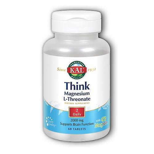 Kal Think magnesium, 60 välilehteä (1 kpl pakkaus) on Productcaster.