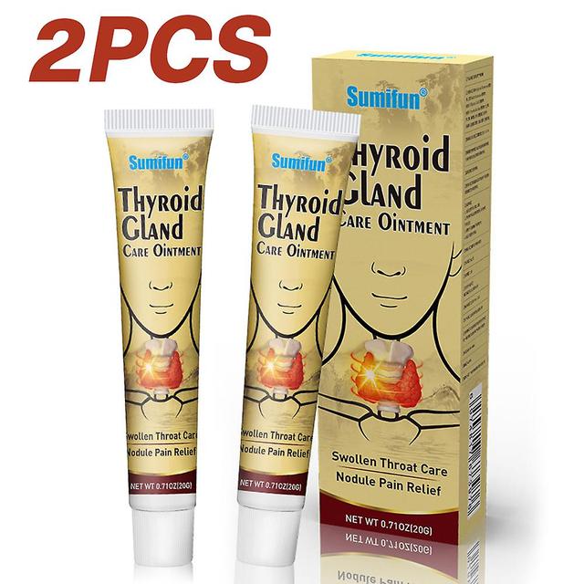 1/2pcs Body Care Thyroid Support Health Cream Energy Focus Formula Neck Muscle Swelling Nursing Ointment For Adult 20g on Productcaster.