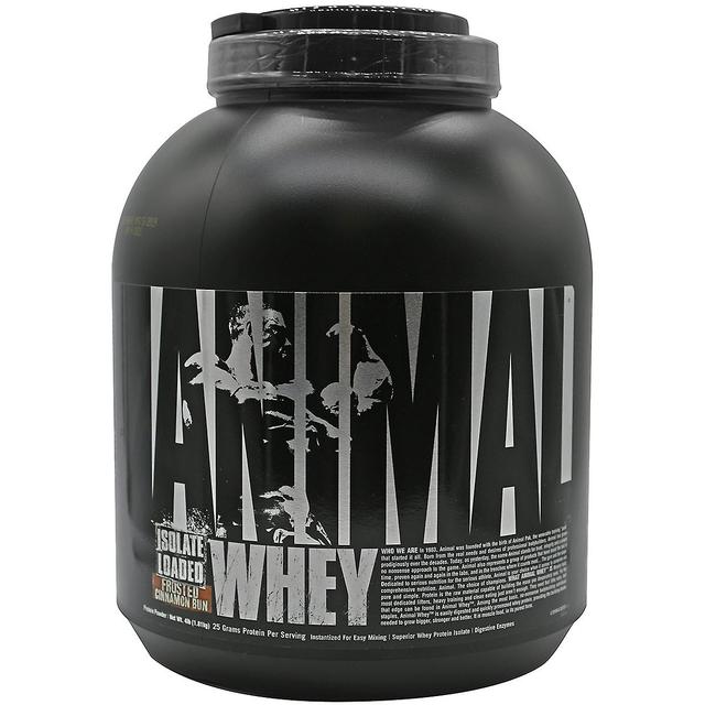 Universal Nutrition Animal Whey - 54 Servings - Frosted Cinnamon Bun Brown on Productcaster.