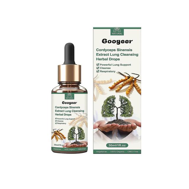 Cordyceps Sinensis Extract - Lung Clearing Drops - Clean & Breathe, Cordyceps Sinensis Drops on Productcaster.