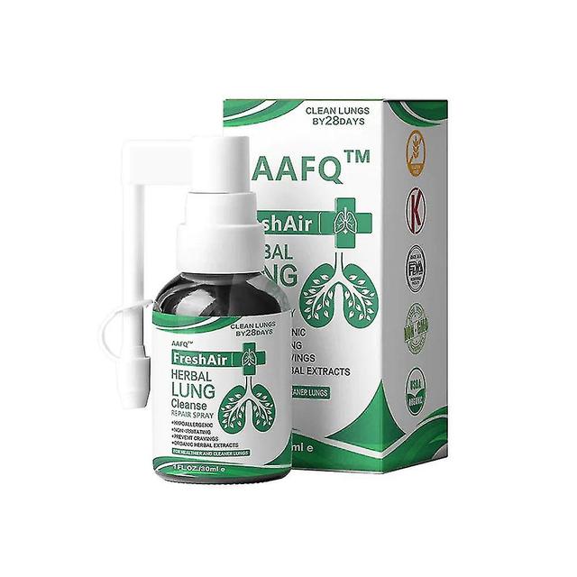 AAFQ FreshAir Herbal Lung Cleanse Repair Spray on Productcaster.