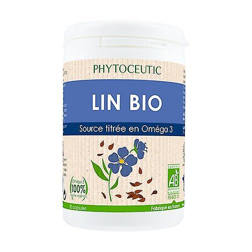 Phytoceutic ORGANIC flax 90 capsules on Productcaster.