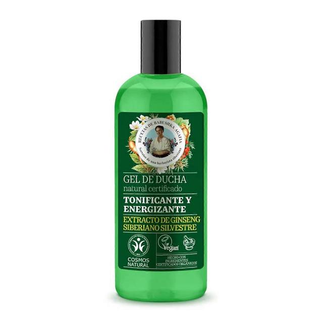 Green agafia ginseng siberiano tonifying natural shower gel 260ml on Productcaster.